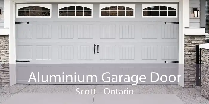 Aluminium Garage Door Scott - Ontario