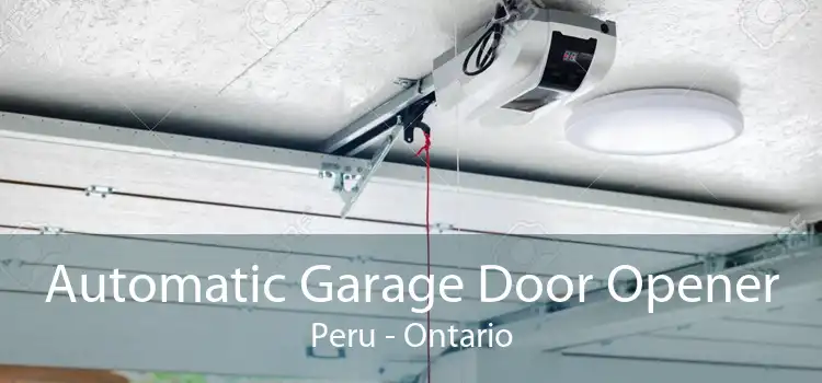 Automatic Garage Door Opener Peru - Ontario