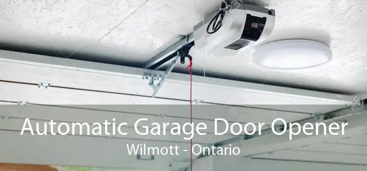 Automatic Garage Door Opener Wilmott - Ontario