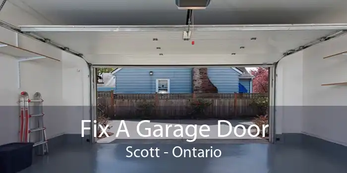 Fix A Garage Door Scott - Ontario