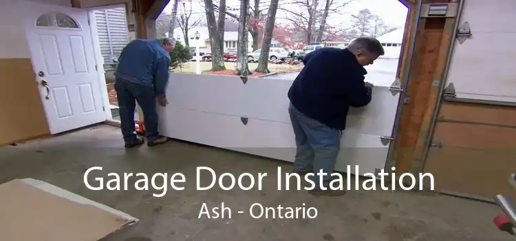 Garage Door Installation Ash - Ontario