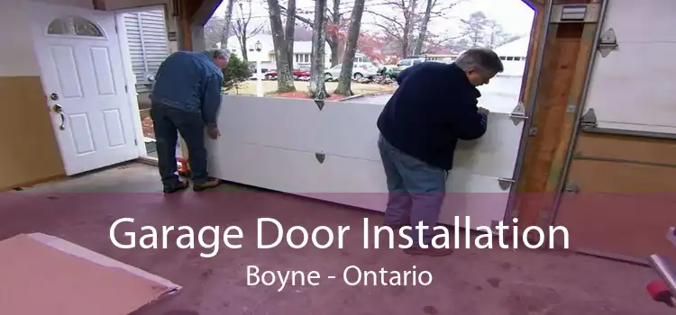 Garage Door Installation Boyne - Ontario