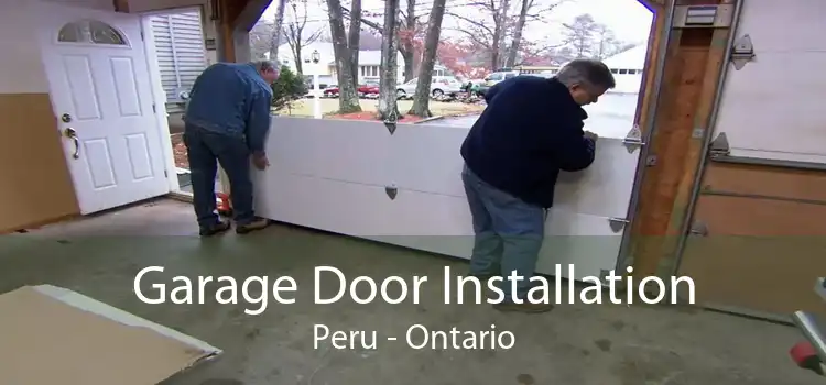 Garage Door Installation Peru - Ontario