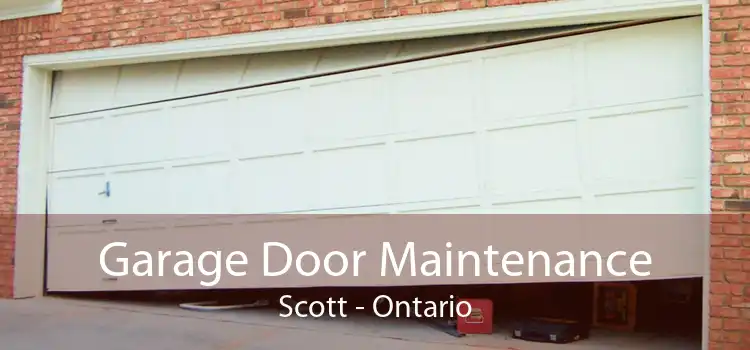 Garage Door Maintenance Scott - Ontario
