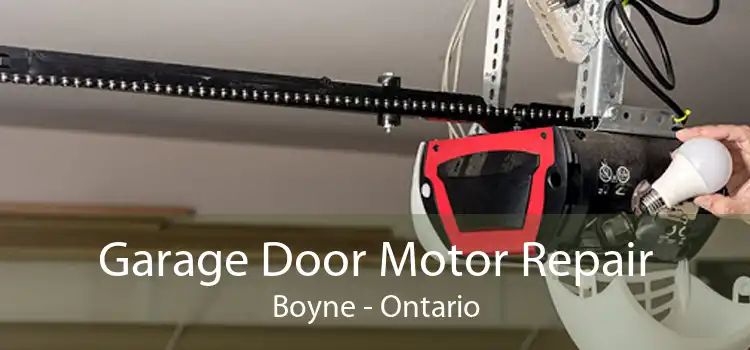 Garage Door Motor Repair Boyne - Ontario