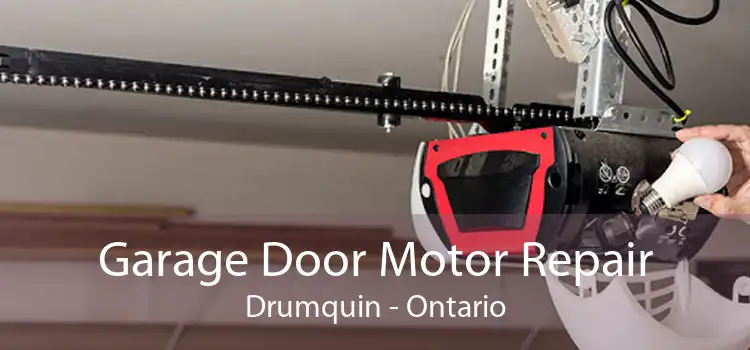Garage Door Motor Repair Drumquin - Ontario