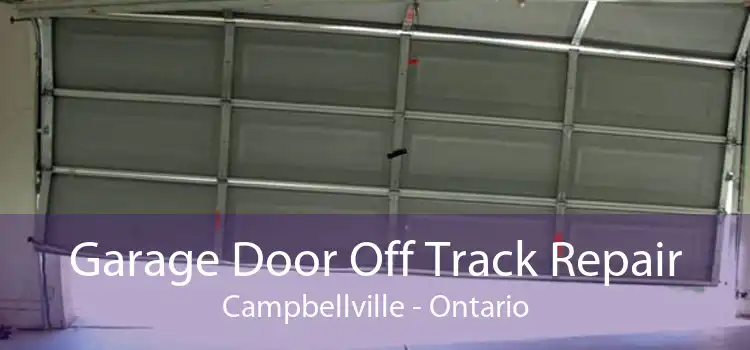 Garage Door Off Track Repair Campbellville - Ontario