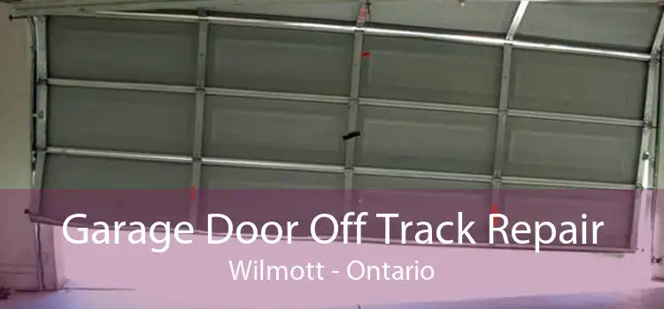 Garage Door Off Track Repair Wilmott - Ontario