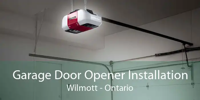 Garage Door Opener Installation Wilmott - Ontario