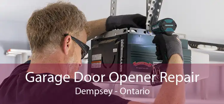 Garage Door Opener Repair Dempsey - Ontario