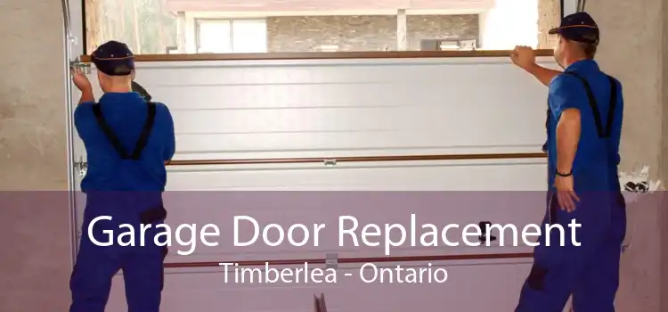 Garage Door Replacement Timberlea - Ontario
