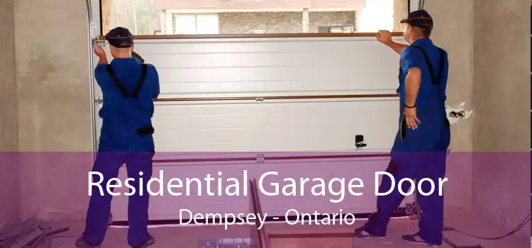 Residential Garage Door Dempsey - Ontario