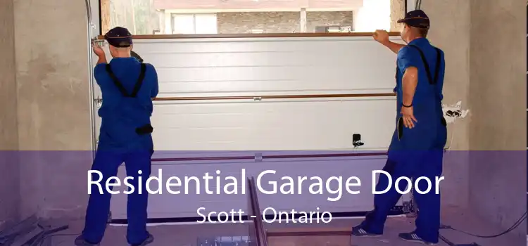 Residential Garage Door Scott - Ontario