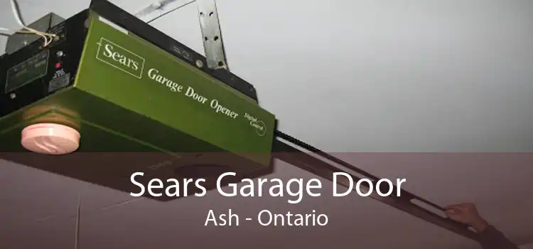 Sears Garage Door Ash - Ontario