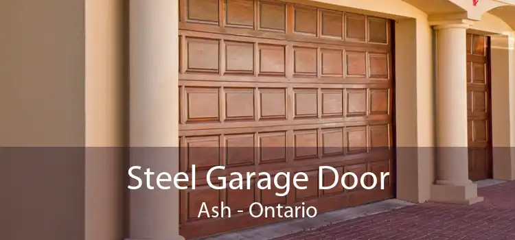 Steel Garage Door Ash - Ontario