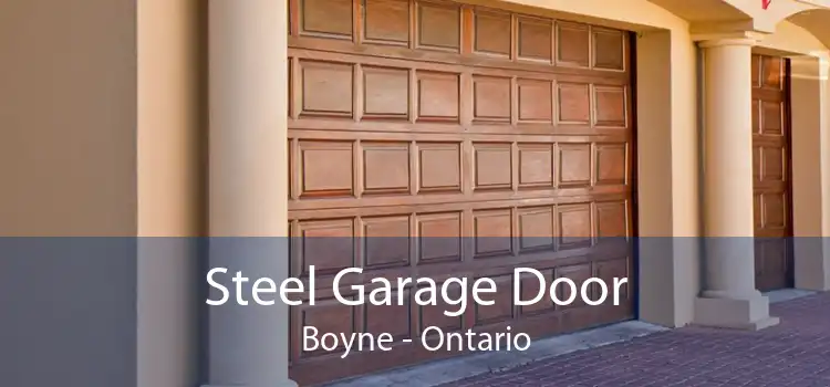 Steel Garage Door Boyne - Ontario