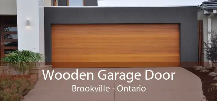 Wooden Garage Door Brookville - Ontario