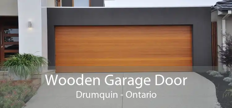 Wooden Garage Door Drumquin - Ontario